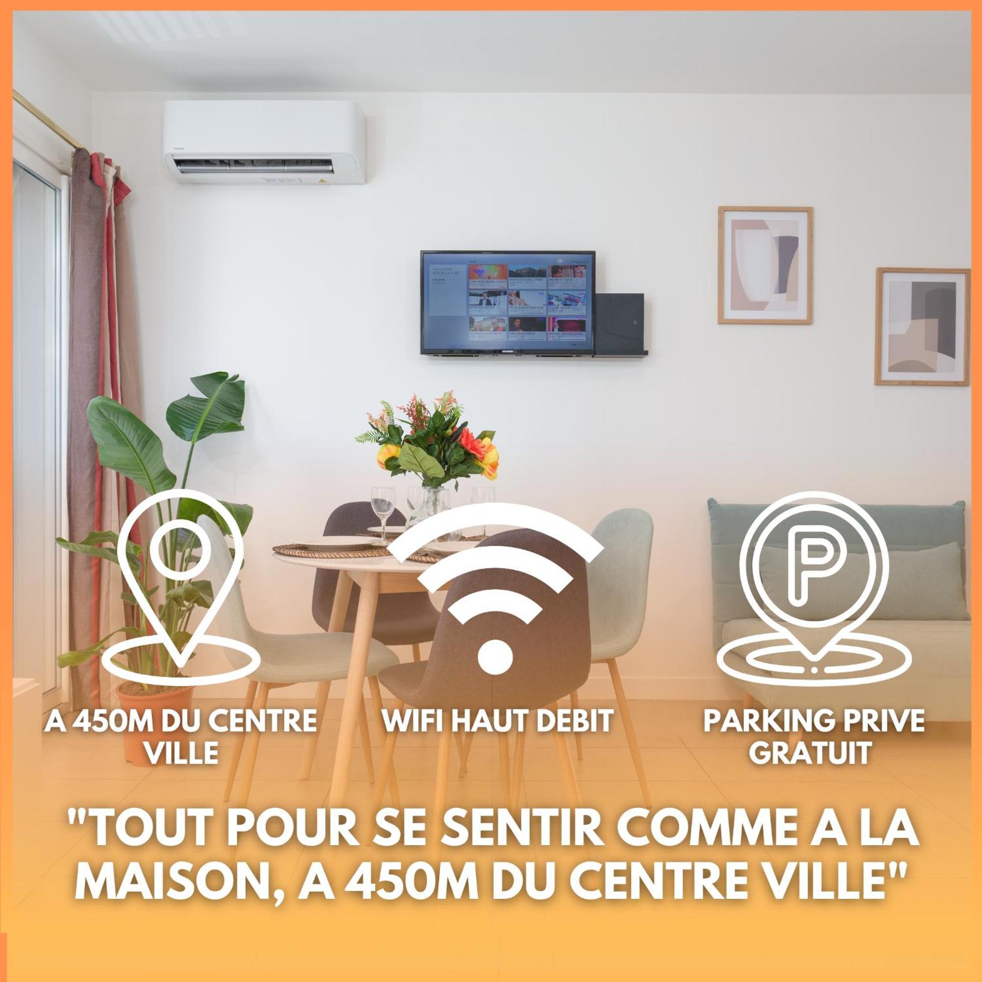 Le Carnot By Apirent #Centre-Ville #Climatisation #Wifi كان المظهر الخارجي الصورة